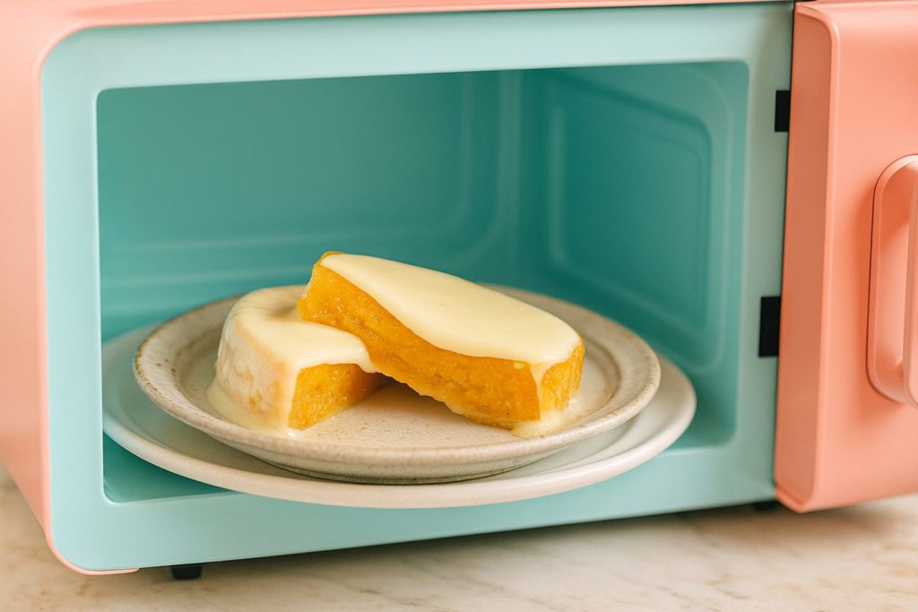 安納芋トリュフを温めたイメージ画像