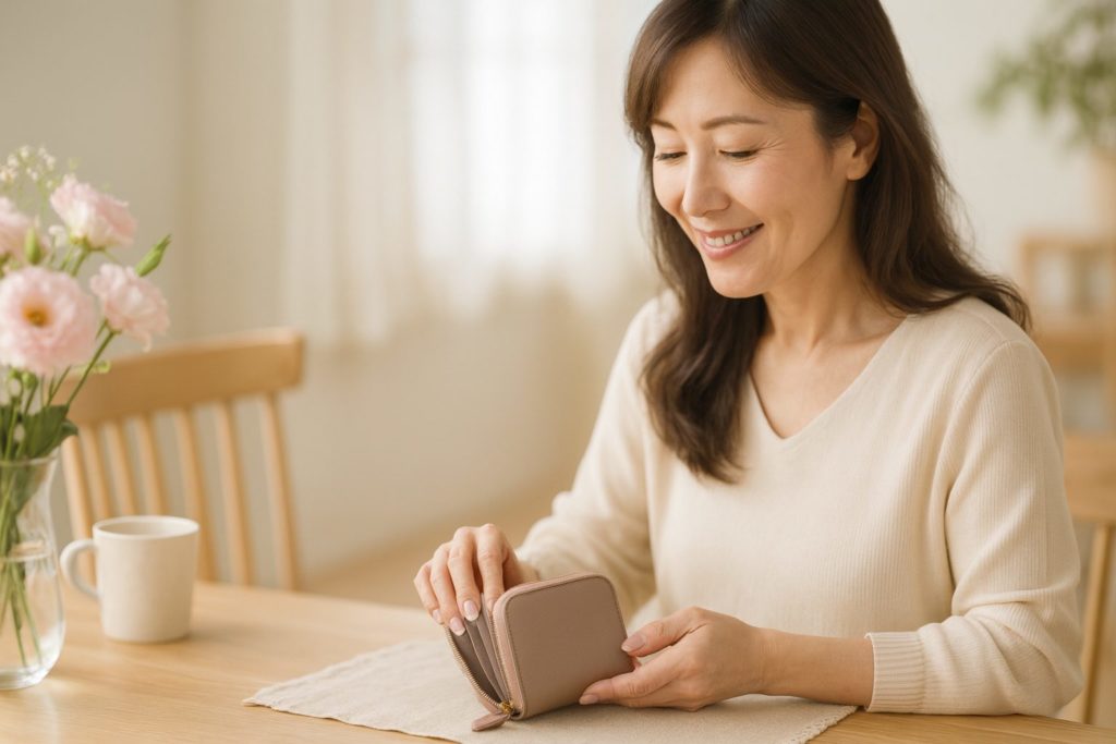 ラシエム ミニ財布（じゃばら式）のイメージ画像