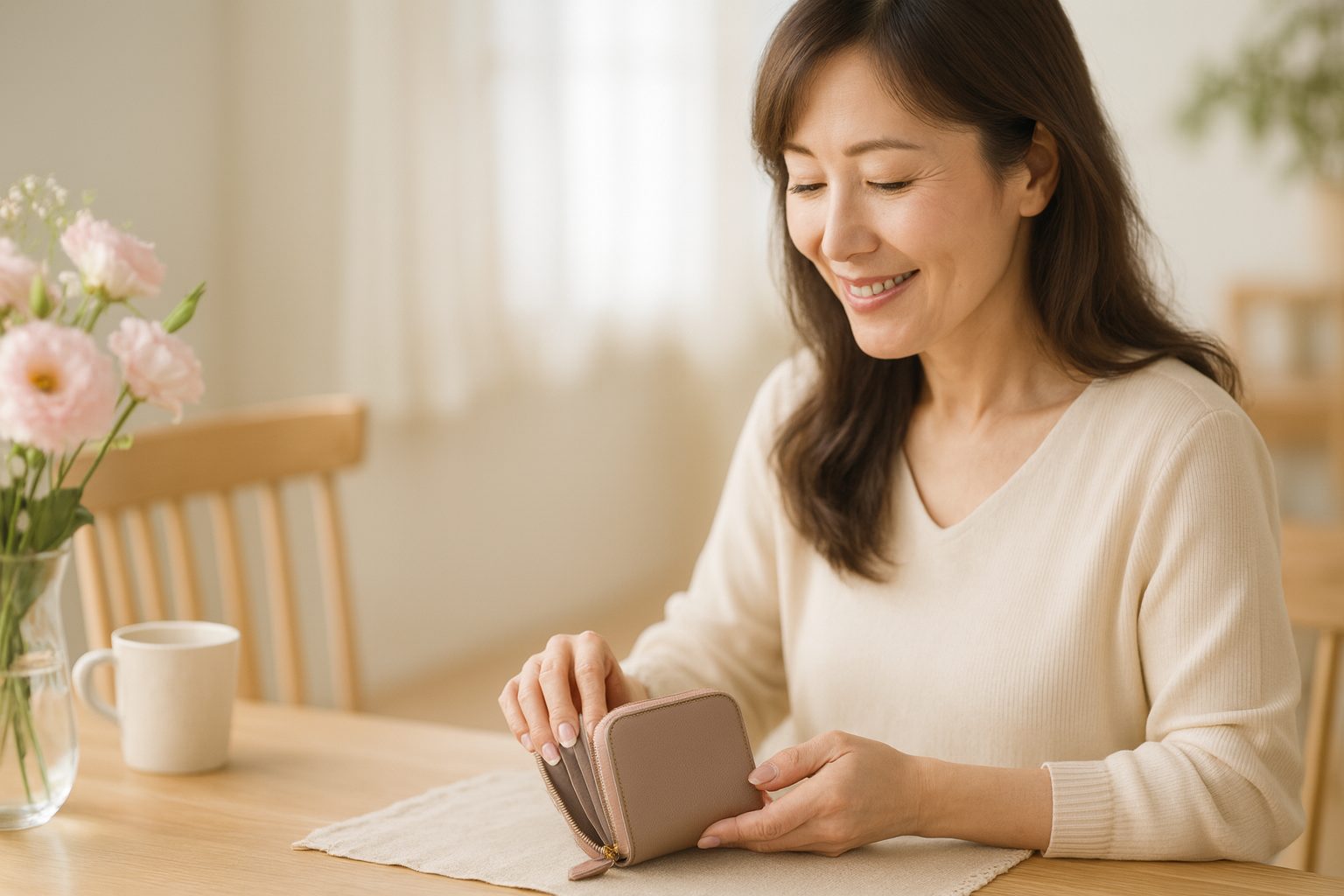 ラシエム ミニ財布（じゃばら式）のイメージ画像