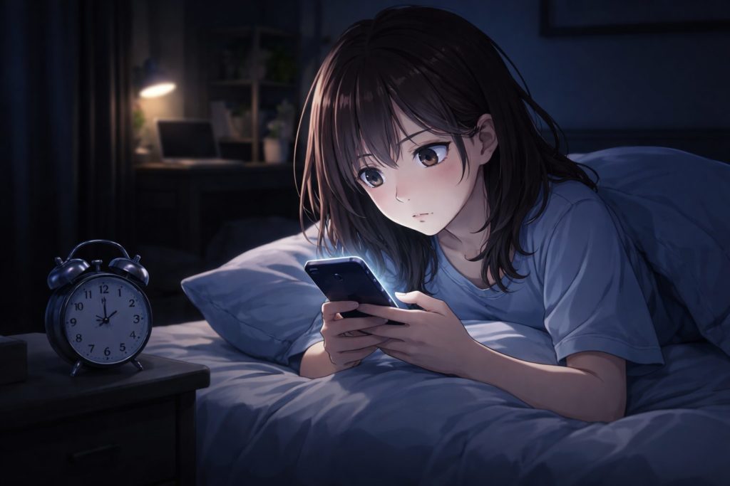 一人暮らしを始めたら寝坊が怖い？起きられない不安を減らす生活の整え方のイメージ画像